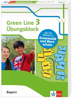 Green Line 3 Bayern Klasse 7 - Übungsblock zum Schulbuch von Klett Lerntraining