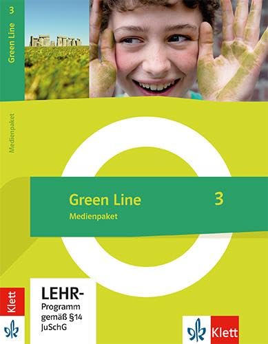 Green Line 3: Medienpaket mit Audio-CDs und Video-DVD Klasse 7 (Green Line. Ausgabe ab 2021)