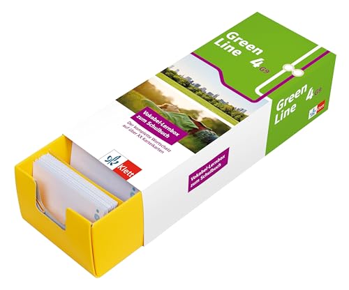 Green Line 4 G9 (Ausgabe ab 2019) Klasse 8 Vokabel-Lernbox zum Schulbuch: Englisch passend zum Lehrwerk üben (Green Line G9. Ausgabe ab 2019) von Klett Lerntraining