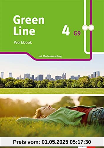 Green Line 4 G9: Workbook mit Mediensammlung Klasse 8 (Green Line G9. Ausgabe ab 2019)