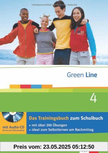 Green Line 4. Neubearbeitung. Das Trainingsbuch 8. Klasse. Mit Audio-CD. Gymnasium