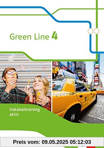 Green Line 4: Vokabeltraining aktiv, Arbeitsheft Klasse 8 (Green Line. Bundesausgabe ab 2014)