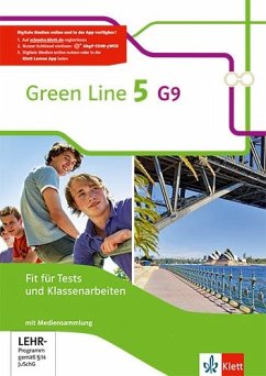 Green Line 5 G9. Fit für Tests und Klassenarbeiten mit Lösungsheft und CD-ROM Klasse 9 von Klett