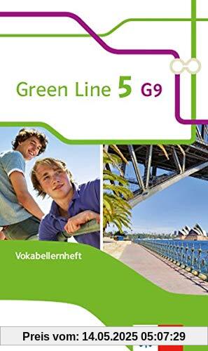 Green Line 5 G9: Vokabellernheft Klasse 9 (Green Line G9. Ausgabe ab 2015)