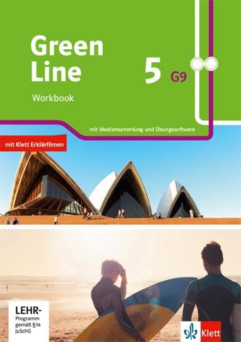Green Line 5 G9: Workbook mit Mediensammlung und Übungssoftware Klasse 9 (Green Line G9. Ausgabe ab 2019)