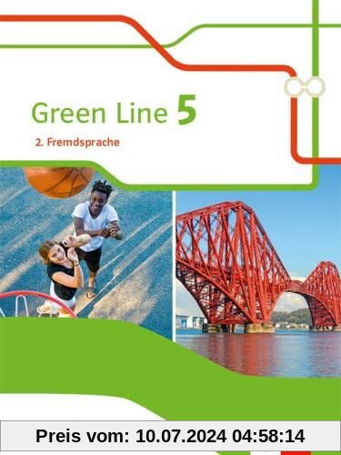 Green Line 5. Ausgabe 2. Fremdsprache: Schulbuch Klasse 10 (Green Line. Ausgabe 2. Fremdsprache ab 2018)
