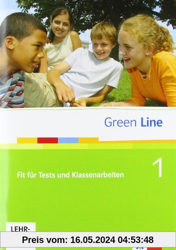 Green Line - Ausgabe Gymnasium Bd 1. Fit für Tests und Klassenarbeiten. Buch u. CD-ROM mit Lösungsheft
