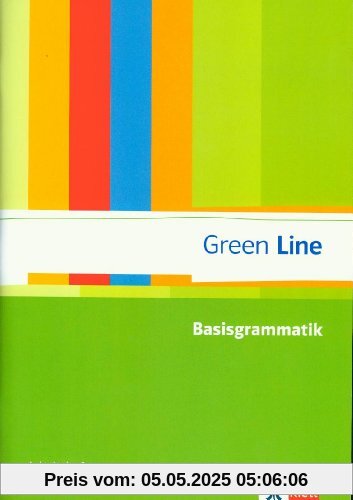 Green Line Basisgrammatik. Sekundarstufe I. Arbeitsheft mit Lösungsheft