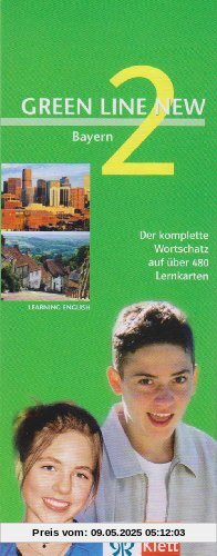 Green Line New - Ausgabe Bayern. Englisches Unterrichtswerk für Gymnasien: Green Line New. Bayern 2. Vokabel-Lernbox