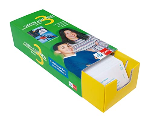 Green Line New Bayern 3 - Vokabel-Lernbox zum Schülerbuch: 3. Lernjahr passend zum Lehrwerk (Green Line NEW. Ausgabe für Bayern) von Klett Lerntraining