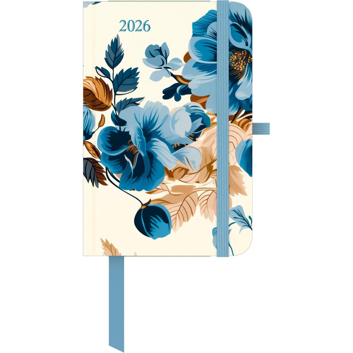GreenLine Diary Floral 2026 - Buchkalender - Taschenkalender - 10x15 von Neumann Verlage GmbH & Co