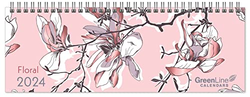 GreenLine Floral 2024 - Tischquerkalender - Tischkalender - Blumen - 29,7x10,5 GreenLine Floral 2024 - Tischquerkalender - Tischkalender - Blumen - 29,7x10,5 von GreenLine