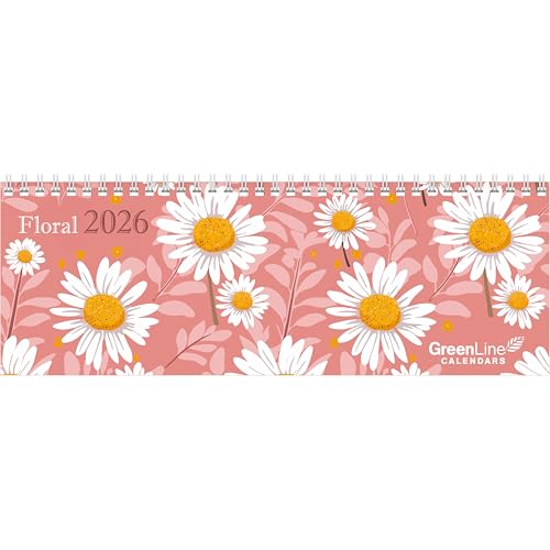 GreenLine Floral 2026 - Tischquerkalender - Tischkalender - Blumen - 29,7x10,5 GreenLine Floral 2026 - Tischquerkalender - Tischkalender - Blumen - 29,7x10,5 von GreenLine