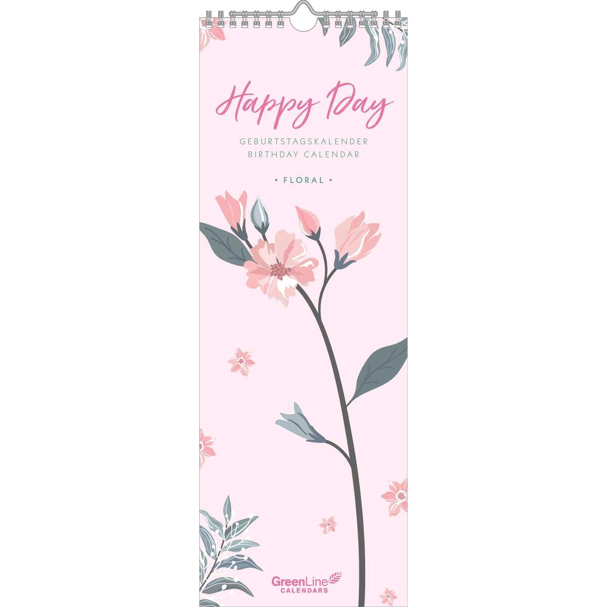 GreenLine - Floral 2026 Geburtstagskalender, 14,8x42cm, praktischer Wandkalender... GreenLine - Floral 2026 Geburtstagskalender, 14,8x42cm, praktischer Wandkalender... von Neumann Verlage GmbH & Co