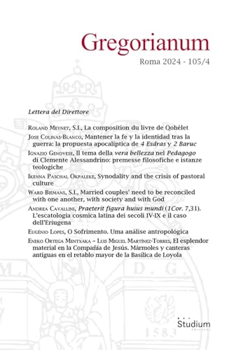 Gregorianum (2024) (Vol. 105/3) von Studium