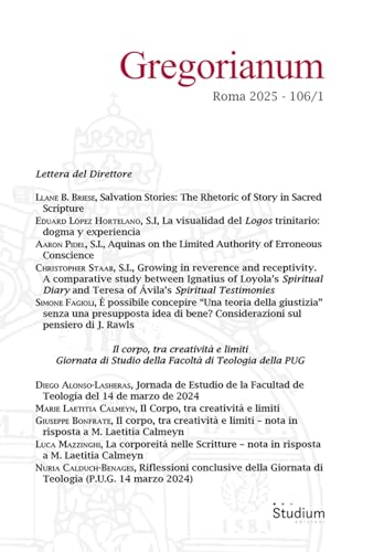 Gregorianum (2025) (Vol. 1) von Studium