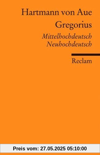 Gregorius: Mittelhochdeutsch/Neuhochdeutsch