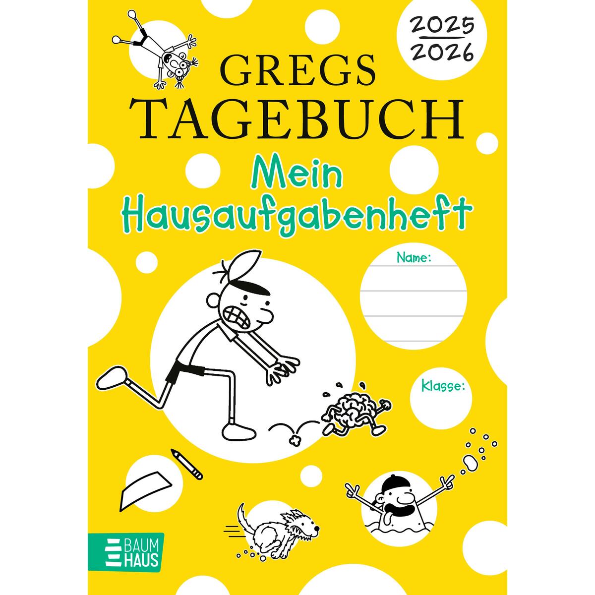 Gregs Tagebuch - Mein Hausaufgabenheft 2025/2026 Gregs Tagebuch - Mein Hausaufgabenheft 2025/2026 von Baumhaus Verlag GmbH