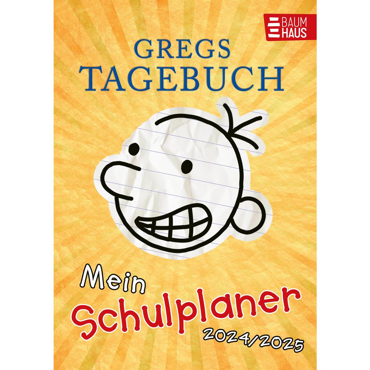 Gregs Tagebuch - Mein Schulplaner 2024/2025 von Baumhaus Verlag GmbH
