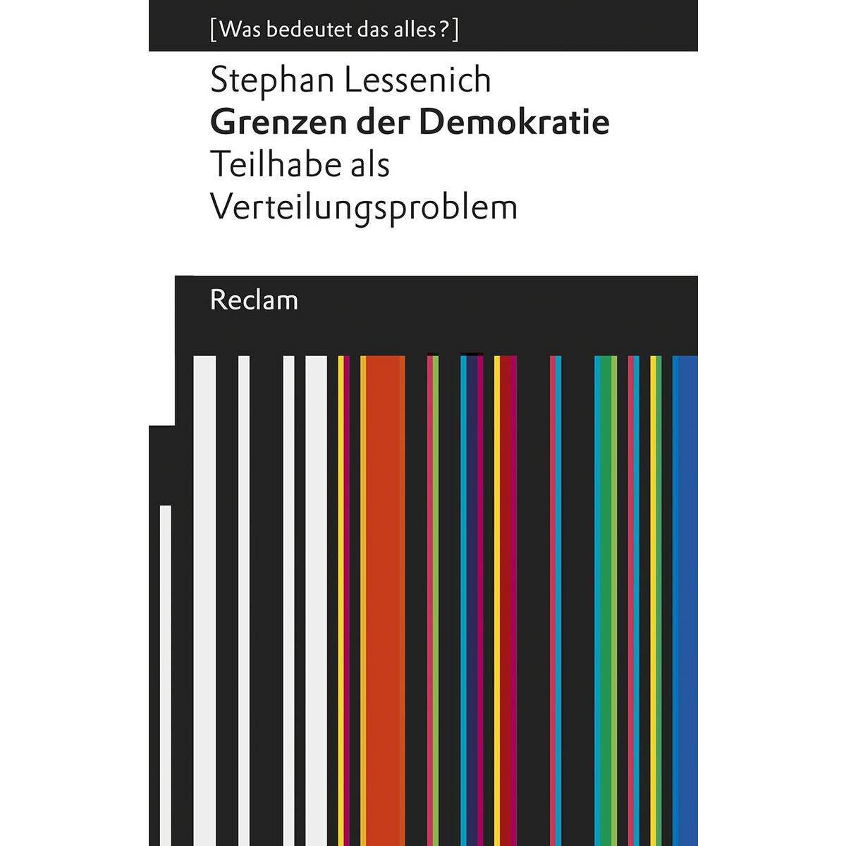 Grenzen der Demokratie Grenzen der Demokratie von Reclam Philipp Jun.