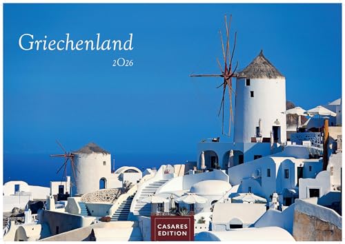 Griechenland 2026 L 35x50cm von CASARES EDITION
