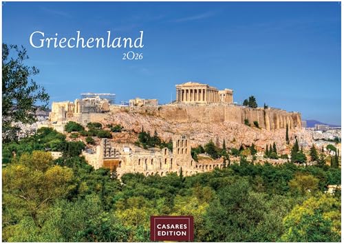 Griechenland 2026 S 24x35 cm von CASARES EDITION