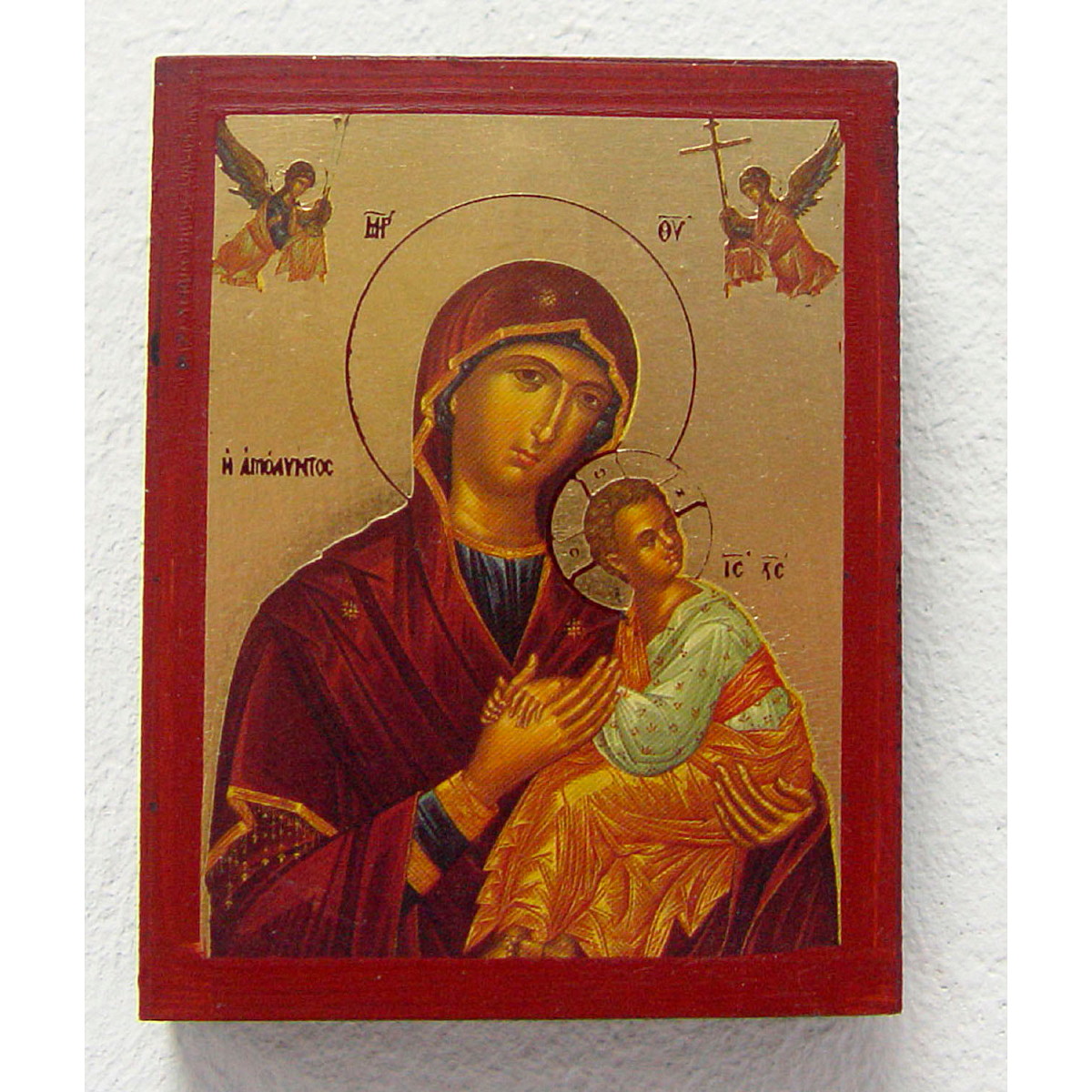 Griechische Ikone »Madonna mit Engeln« Griechische Ikone »Madonna mit Engeln« von Nicolai GmbH