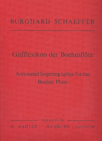 Grifflexikon für die Böhmflöte: Flöte.