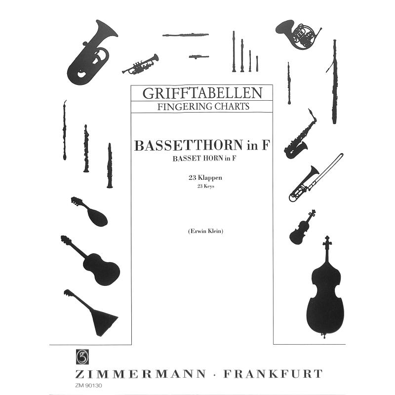 Grifftabelle Bassetthorn
