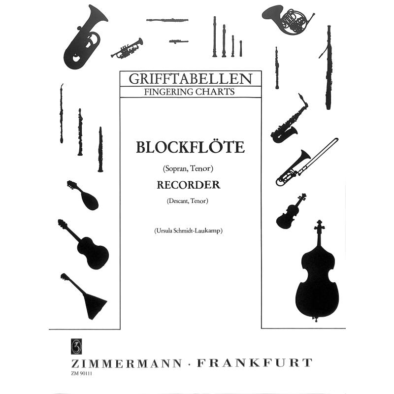 Grifftabelle Blockflöte