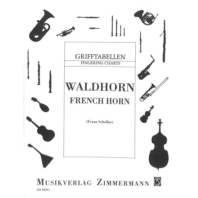 Grifftabelle Waldhorn Grifftabelle Waldhorn