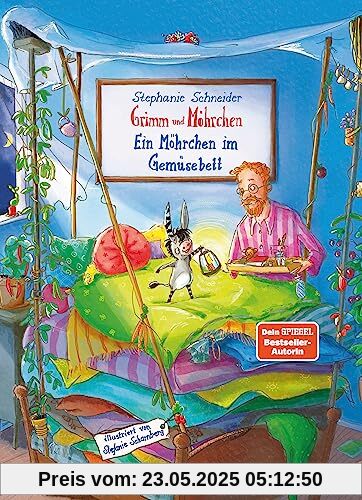 Grimm und Möhrchen – Ein Möhrchen im Gemüsebett: Ein Zesel-Bilderbuch zum Einschlafen (Grimm und Möhrchen-Abenteuer, Band 4)