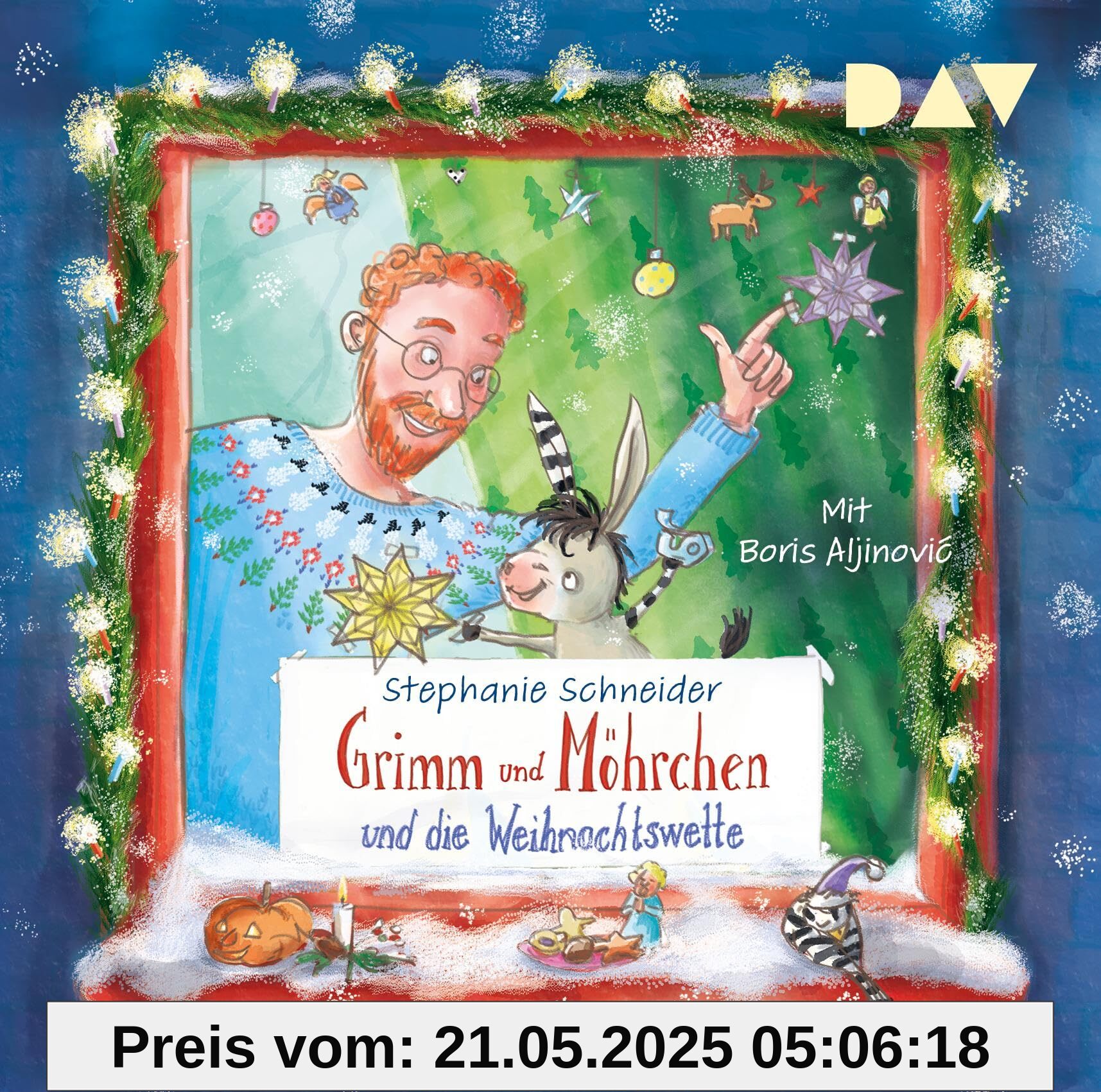Grimm und Möhrchen und die Weihnachtswette: Lesung mit Musik mit Boris Aljinović (2 CDs): Lesung mit Musik mit Boris Aljinovic