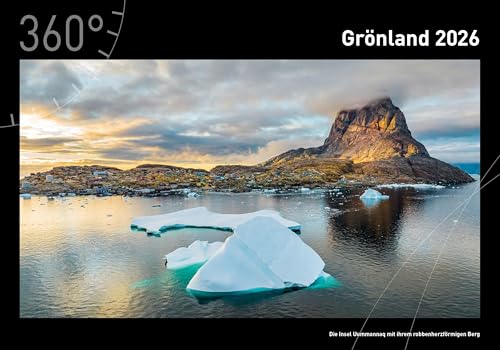 Grönland Premiumkalender 2026 (360° Premiumkalender 2026: Format 50 x 35 cm) von 360° medien