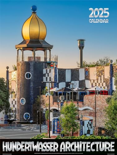Großer Hundertwasser Architektur Kalender 2025 von Wörner Verlag