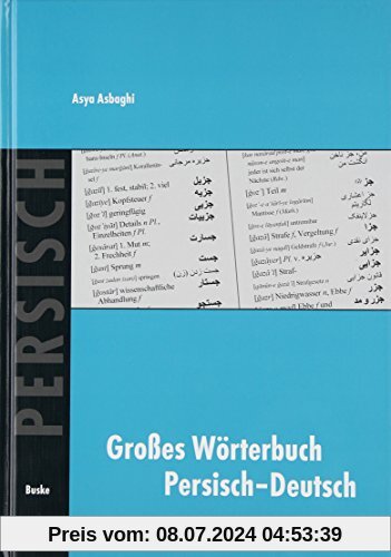Grosses Wörterbuch Persisch-Deutsch