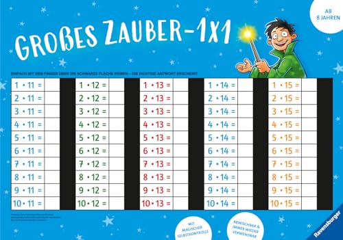 Zaubertafel: Großes Zauber-1x1 (Ravensburger Zaubertafel) von Ravensburger Verlag