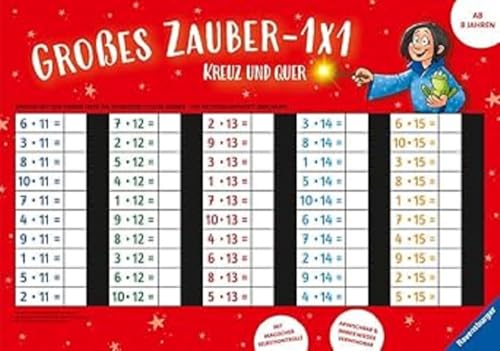 Zaubertafel: Großes Zauber-1x1: Kreuz und quer (Ravensburger Zaubertafel)