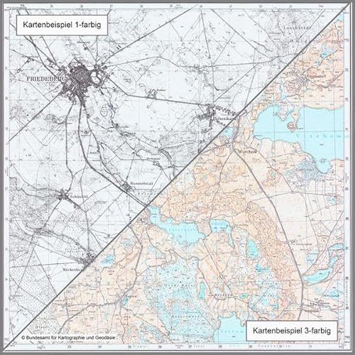 Grottkau: Topographische Karte 1:25.000 (Meßtischblatt) (Topographische Karte 1:25000 (TK 25): Nachdruck aus Kartenbeständen des ehemaligen Reichsamtes für Landesaufnahme) von Bundesamt f. Kartographie u. Geodäsie