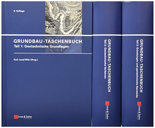 Grundbau-Taschenbuch, 3 Bde. (Grundbau-Taschenbuch, 1-3) von Ernst & Sohn