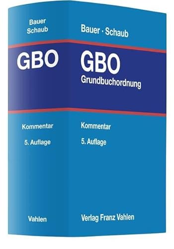 Grundbuchordnung: Kommentar