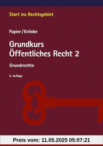 Grundkurs Öffentliches Recht 2: Grundrechte (Start ins Rechtsgebiet)