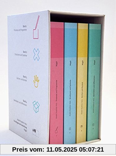 Grundlagen der Gestaltung: Prozesse und Programme. Strukturen und Systeme. Zeichen und Kontext. Identitäten und Differenzen.