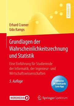 Grundlagen der Wahrscheinlichkeitsrechnung und Statistik von Springer Spektrum / Springer, Berlin