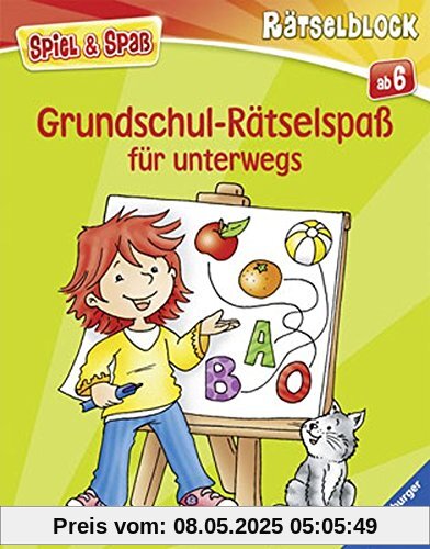 Grundschul-Rätselspaß für unterwegs (Spiel & Spaß - Rätselblock)