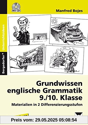 Grundwissen englische Grammatik - 9./10. Klasse: Materialien in 2 Differenzierungsstufen