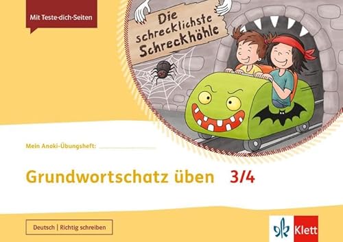 Grundwortschatz üben 3/4: Übungsheft Klasse 3/4 (Mein Anoki-Übungsheft)