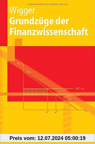 Grundzüge der Finanzwissenschaft (Springer-Lehrbuch) (German Edition)