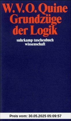 Grundzüge der Logik (suhrkamp taschenbuch wissenschaft)