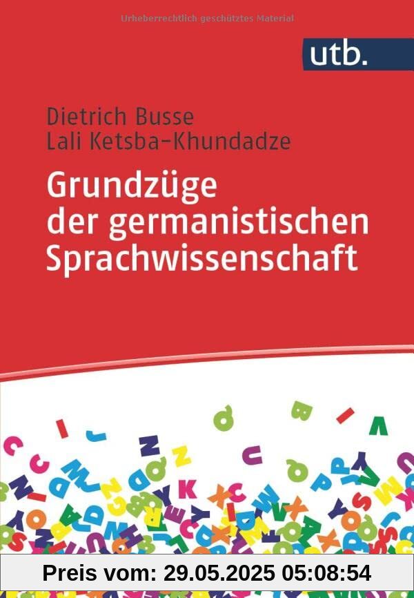 Grundzüge der germanistischen Sprachwissenschaft: Eine Einführung